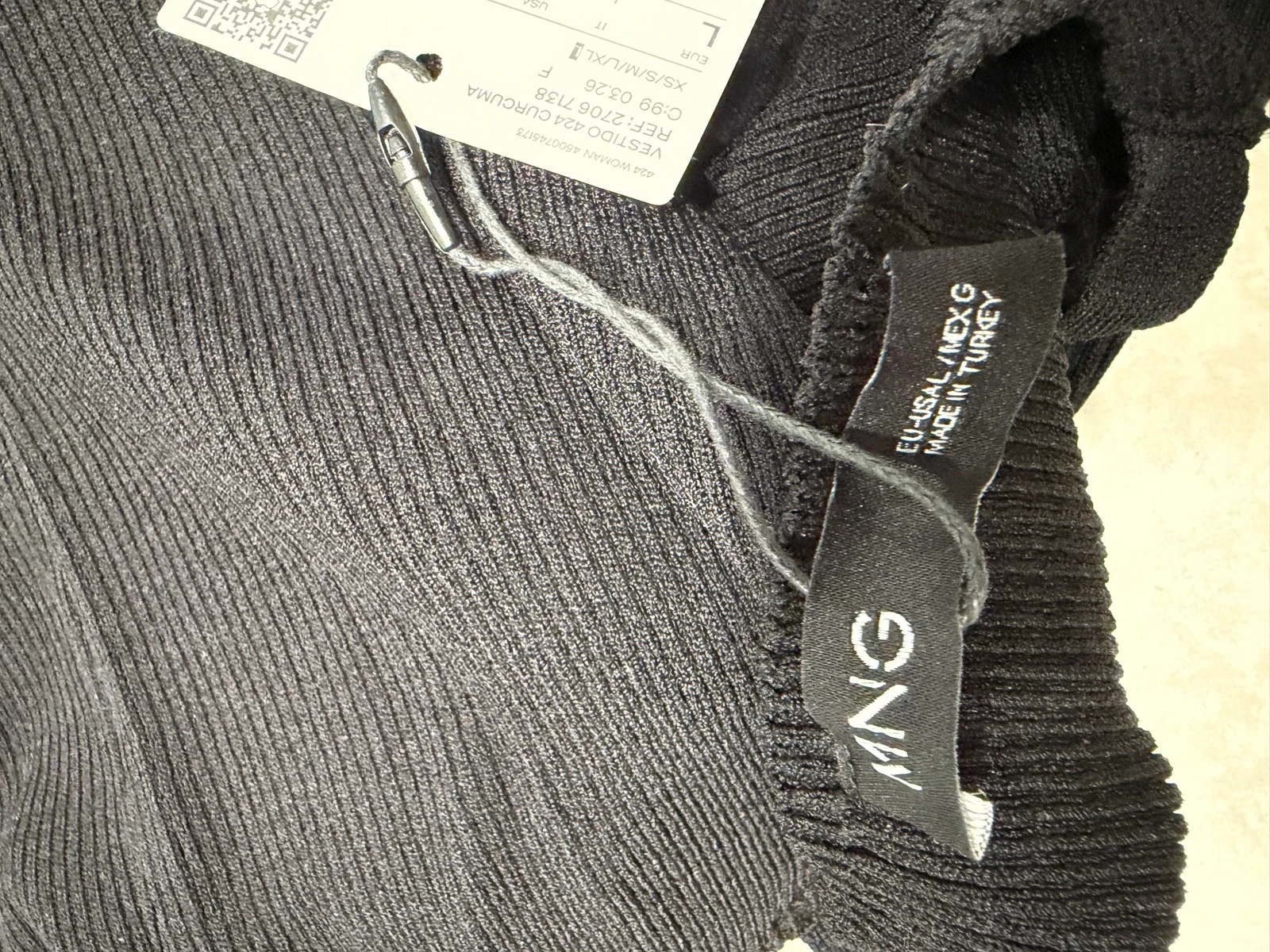 Vestido asimétrico de encaje Mango – photo 6
